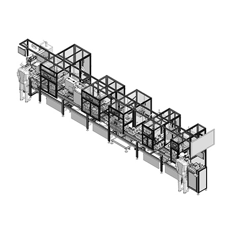 出厂安装功能检查线
