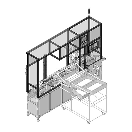 产品内外模室压合线