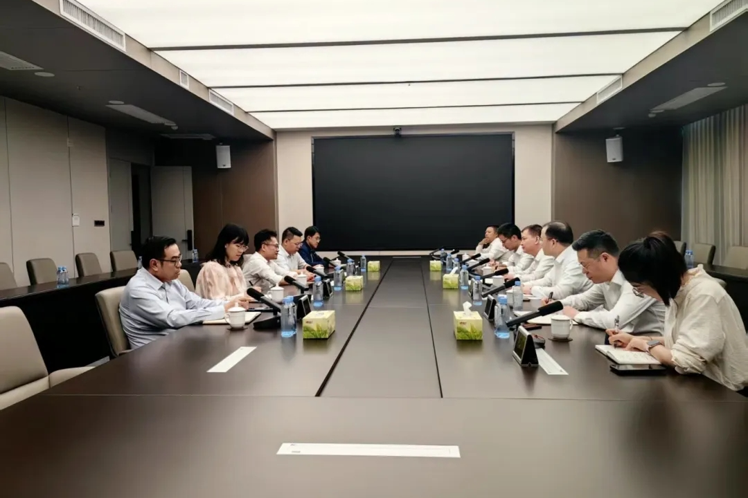 浙商集团到访五洲交通 共探多领域合作新路径