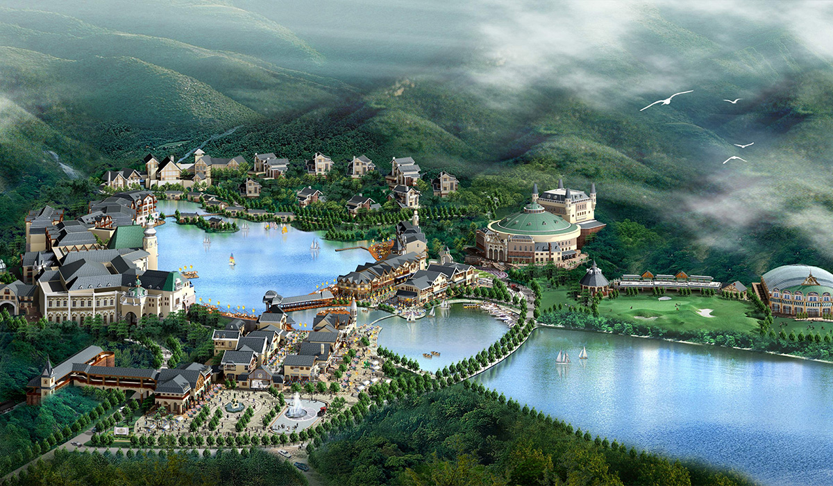 Facade decoration project of townhouse villa 