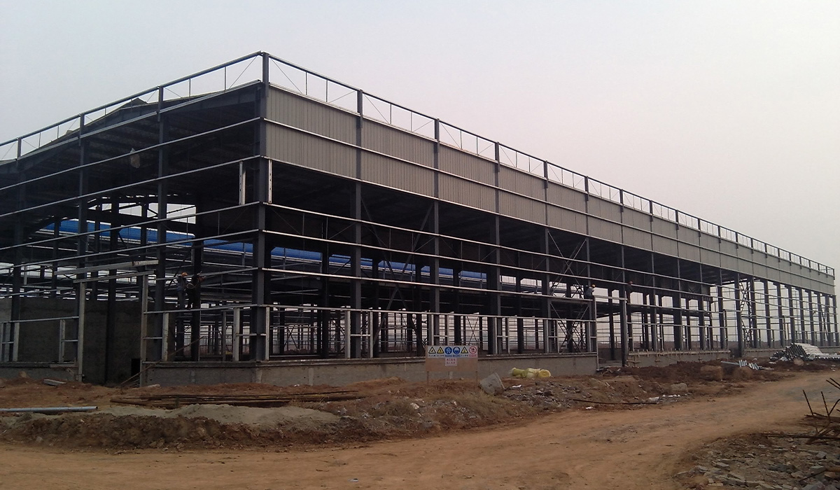 安徽浙源纸业一期钢构厂房工程