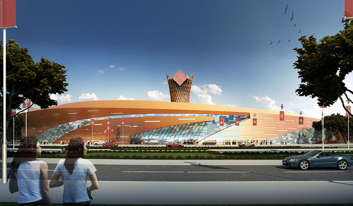 Chengdu intangible cultural heritage century dance exhibition hall