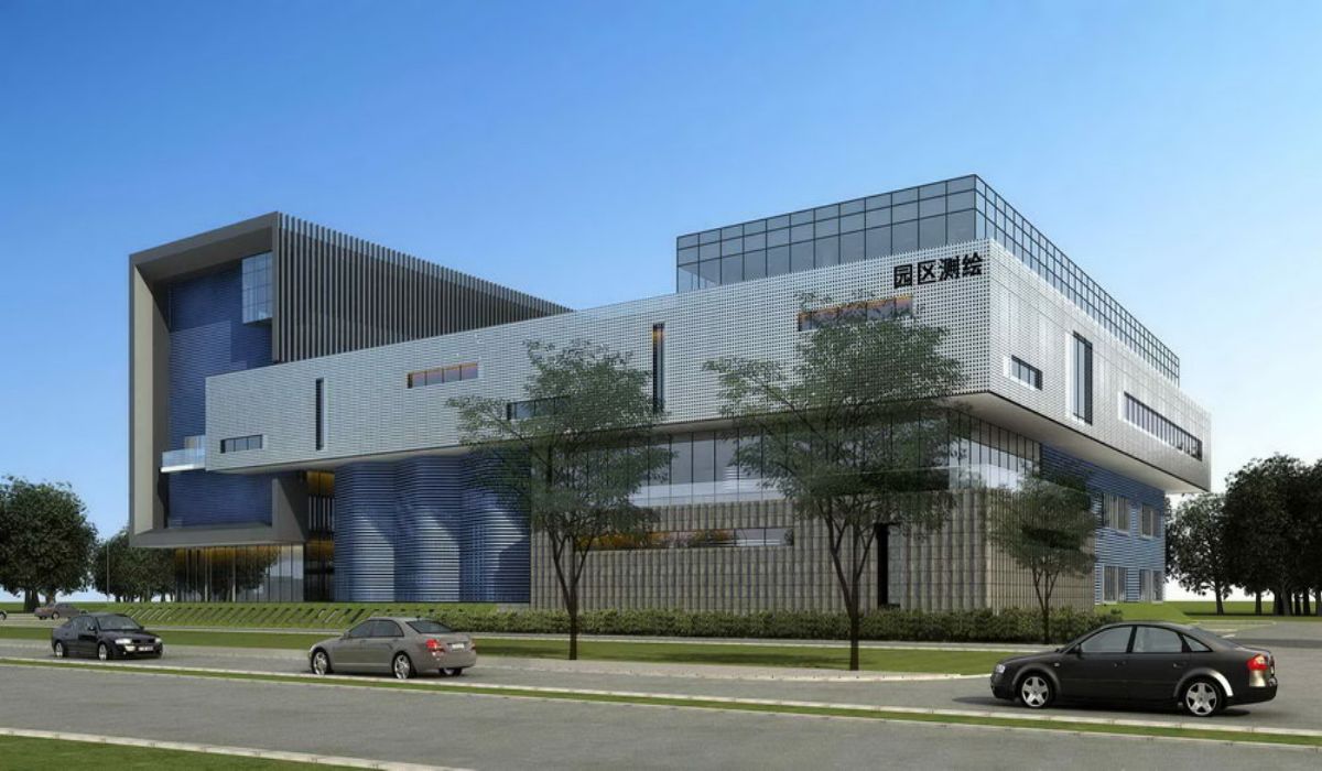 江苏苏州地理信息楼