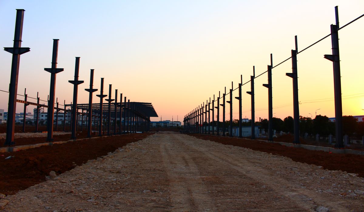 深圳市深装（池州）产业园有限公司7#加工厂房钢结构工程