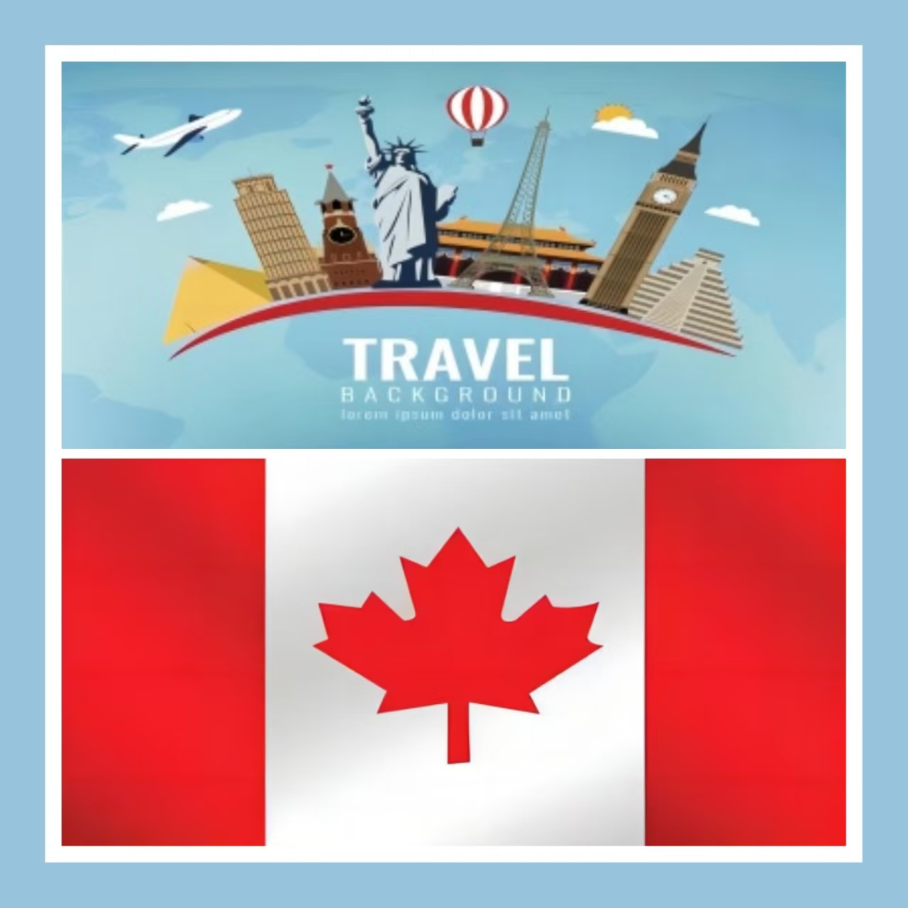 图片：加拿大签证