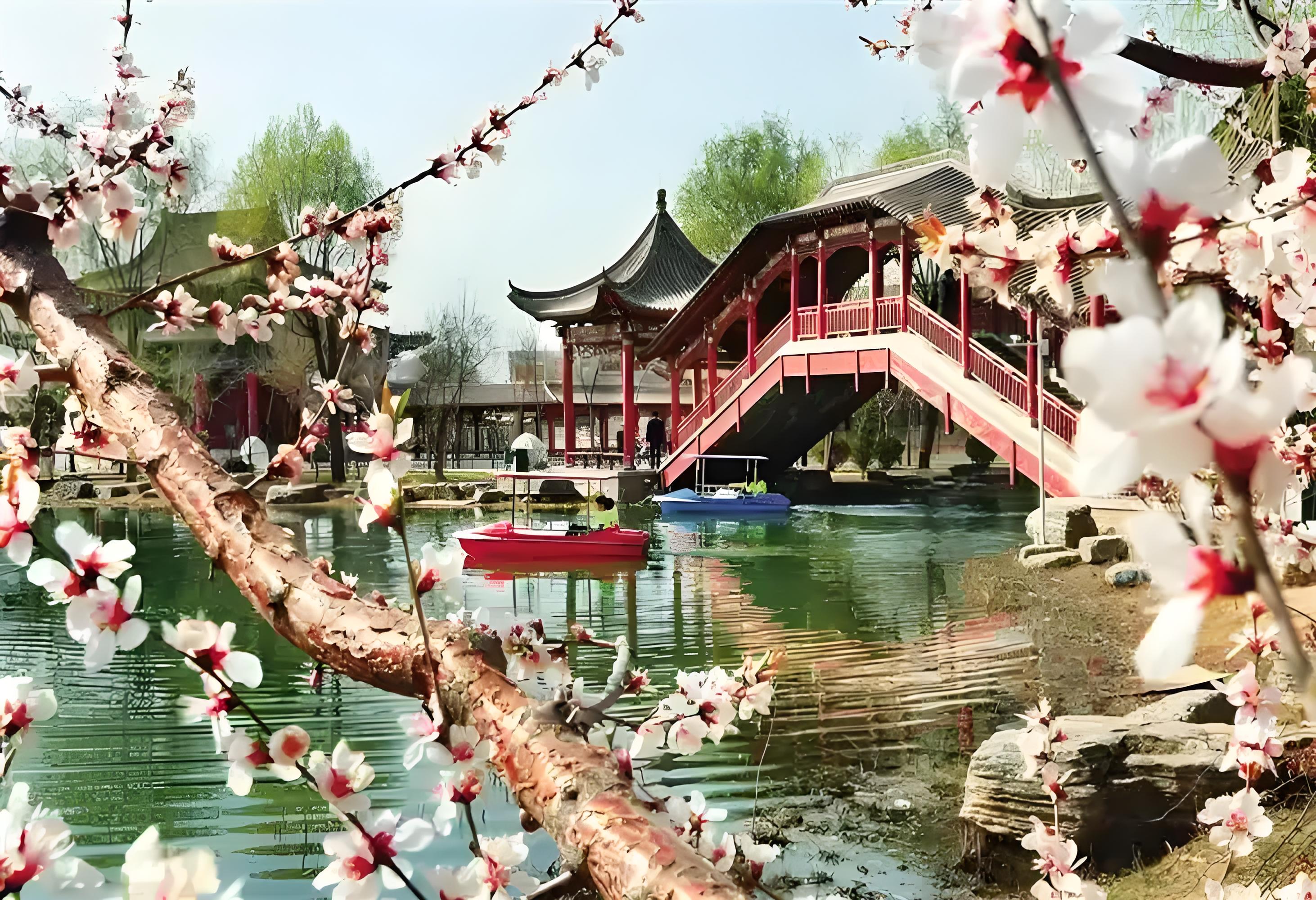 兰州市第四十二届桃花会启幕