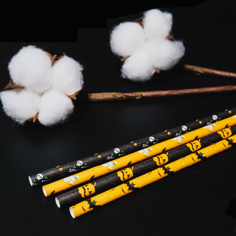 Halloween Creative Paper Straws