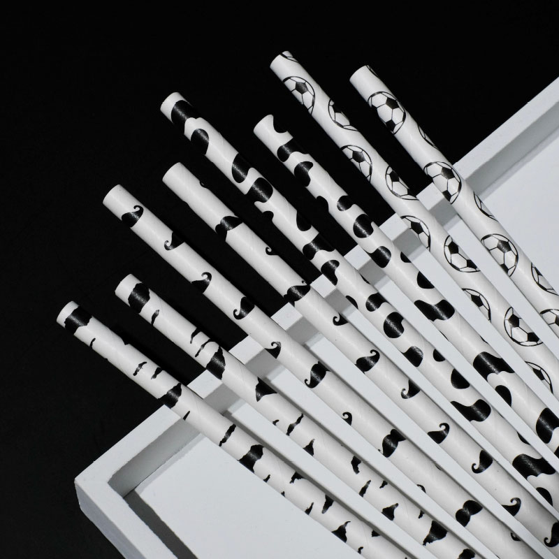Creative Pattern Paper Straws