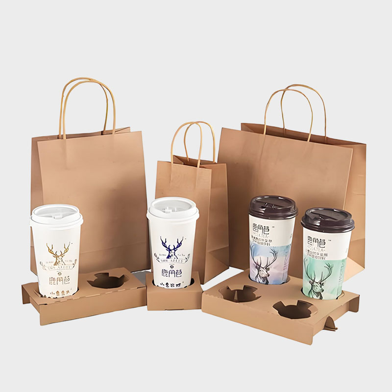 Milk tea paper bag
