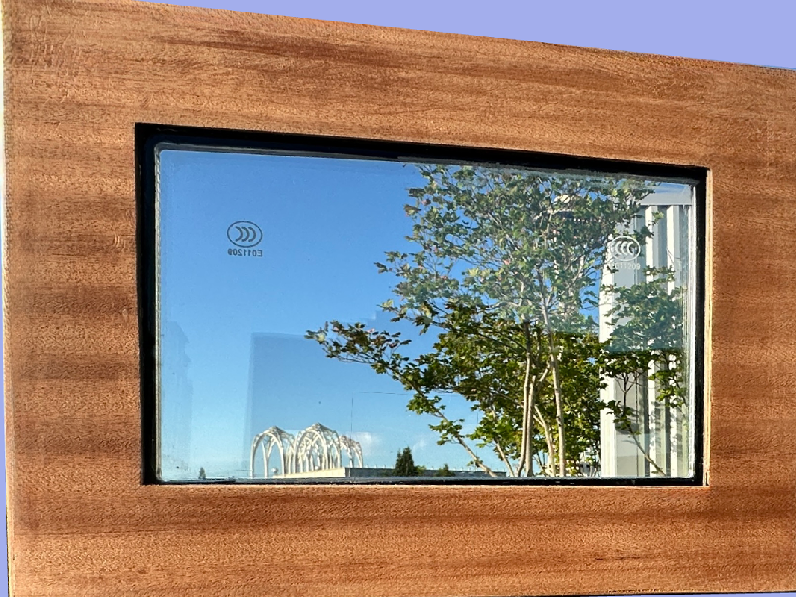 “薪素质”玻璃框架板材样品