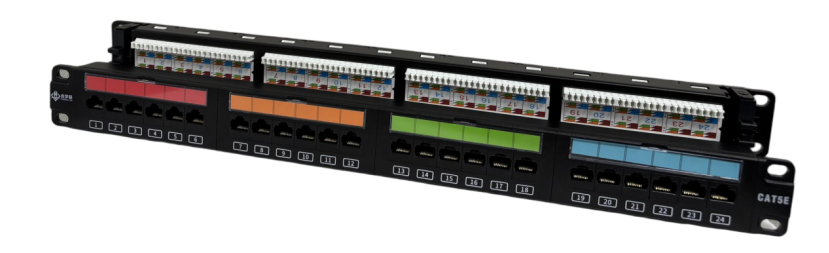 超五类非屏蔽网络配线架