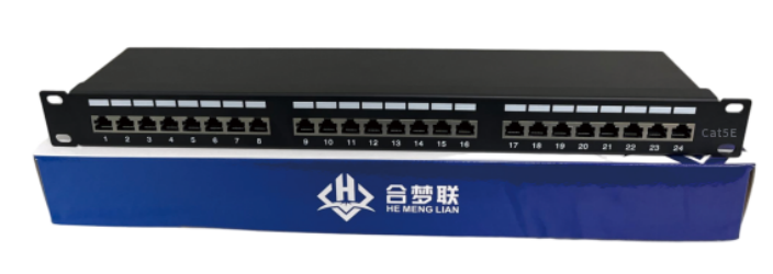 超五类屏蔽网络配线架