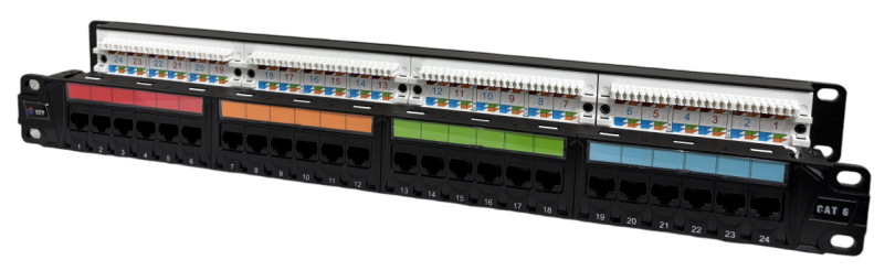 六类非屏蔽网络配线架