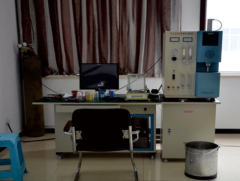 Carbon sulfur analyzer