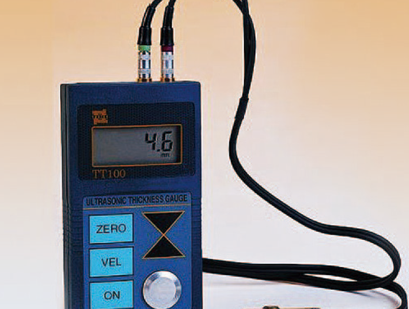 Ultrasonic thickness gauge