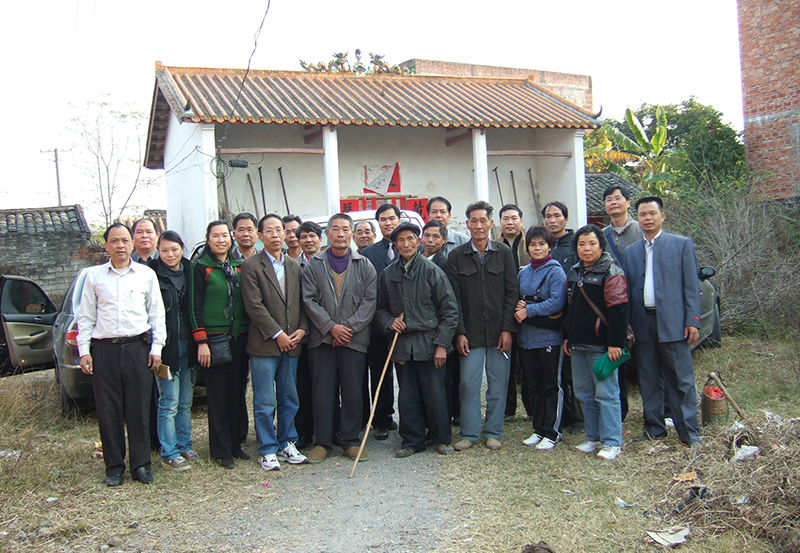 桂平望族陈氏故居－七星伴月宅-三元不败九曲五星门