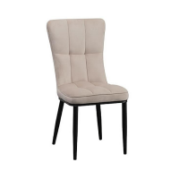 Romance Wholesale Simple Modern high back upholstered Armless scandinavian velvet dining chair DC-066S