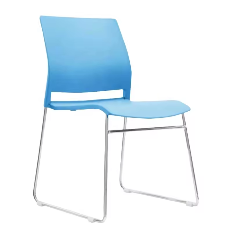 cheap price High Quality Stackable Cheap Plastic Metal Student Office School PP Outdoor Dining School Training conference chair OC-F022