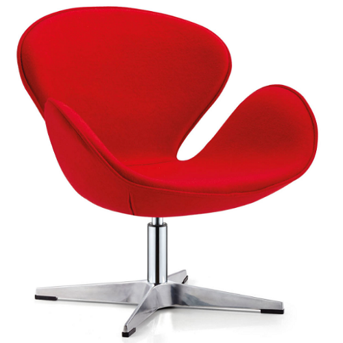 Metal Frame French Modern ArmChair Velvet Cover Living Room Chairs BS-303