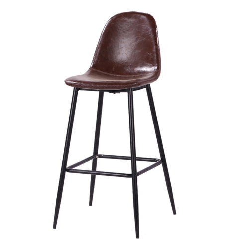 Italian design wholesale fabric top metal leg used bar stools BS-213