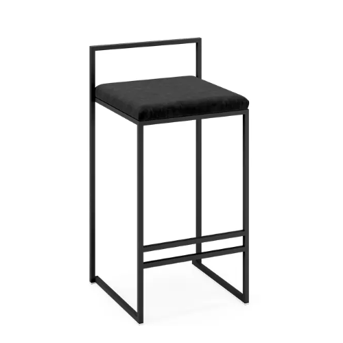 UniquE stool metal high baroque industrial iron chair colorful metal bar stool BS-273