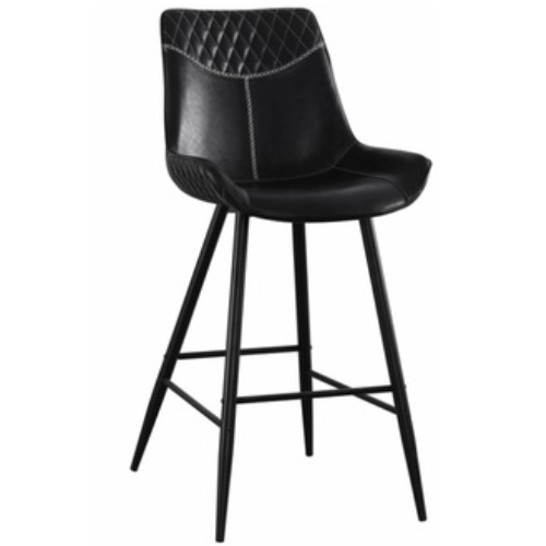 Swivel Counter Height Bar stools with Back, Adjustable PU Leather Bar Chairs BS-150