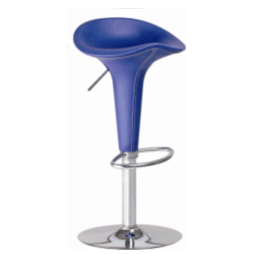 pvc gas lifting low back adjustable swivel bar chairs BS-107