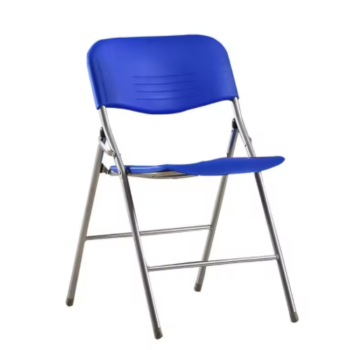 Furniture Frame banquet stackable plastic folding Garden Conference training Folding Dining Kitchen metal office chair OC-F004