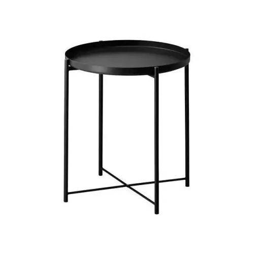 Small space saving round table iron metal multifunctional coffee table ST-M 101S