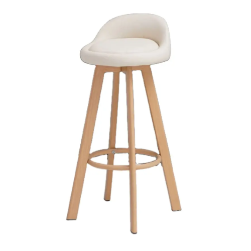 wood hotel chairs bar high stool high quality BS-286