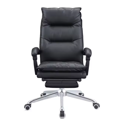 Luxury High Back Ergonomic High quality executive metal frame high back colorful PU leather office padded chair OC-P145R