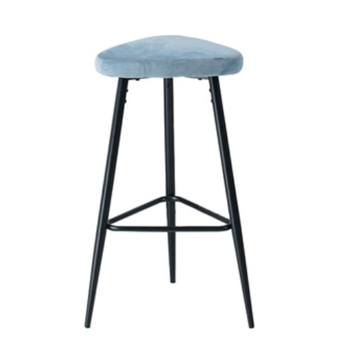 Triangle fabric bar chair high stool BS-278