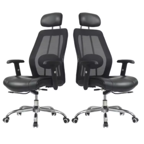 Custom High Back Adjustable Headrest Executive Mesh Lumbar Office Ergonomic Chair OC-9017