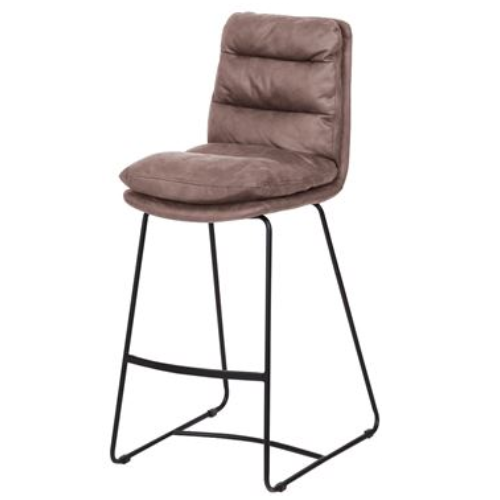 dining room furniture velvet fabric dining chairs with powder coating legs BS-411