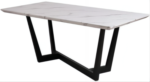 High-End iron Table Legs Steel Cast Strong Iron Metal Concise Style Furniture Restaurant Dining Table Legs Office DT-385+300