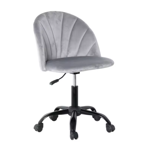 Modern Home Office Swivel Computer Chairs High Back Velvet Living Room Furniture Modern Ergonomic Home Office Chair for Home OC-H021