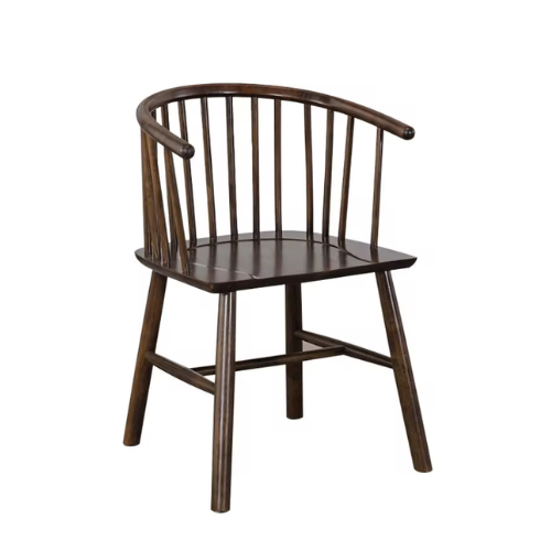 Factory Wholesale Modern furniture set Simple Solid Wood cafe restaurant chairs