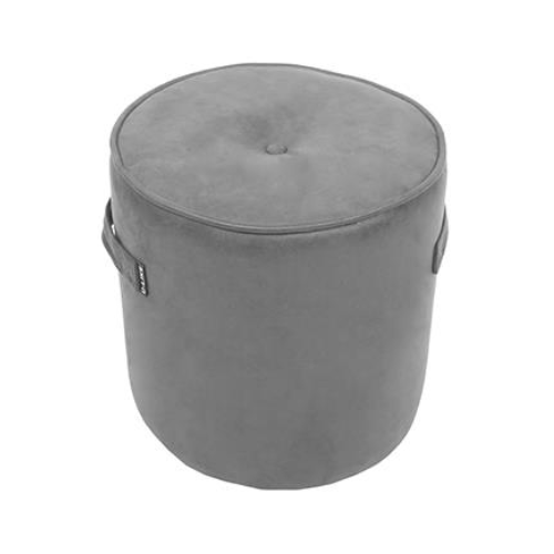 Customized fashion design pouf comfortable fabric stool round ottoman stool foot rest FS-03H