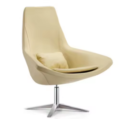 Nordic Upholstery Single Sofa Chair bedroom rocking leisure chair BS-317