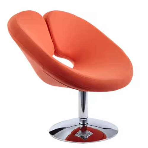 nordic High quality luxurious and stylish home living room swivel globe dining chair BS-314