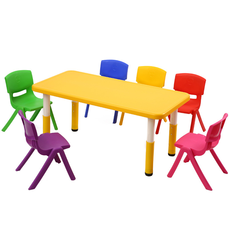 Wholesale Home Preschool School Classroom Seating Stacking Stackable Stool Kindergarten Kids Plastic Chairs for Kids SC-101kids
