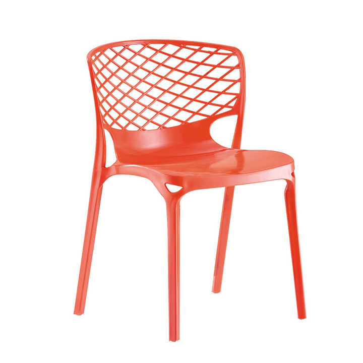 Wholesale PP Seat PP Leg Home Leisure Facilities Customized Color Stackable Dining Room Chair SC-110