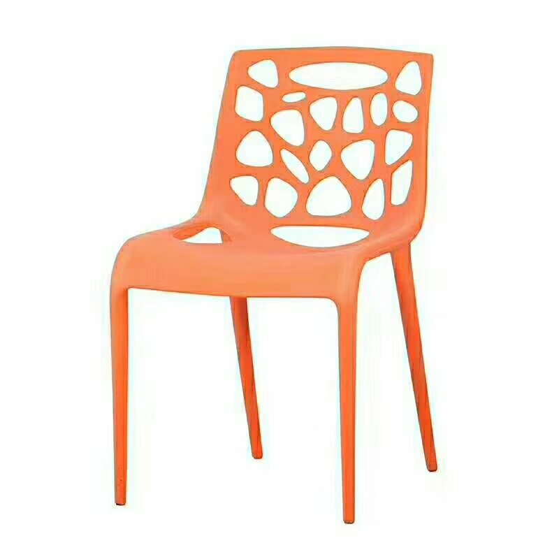 Wholesale Simple Style Silla De Comedor Stacking Outdoor Furniture Plastic Garden Chairs SC-108