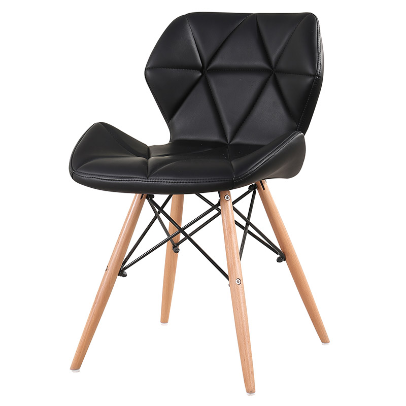 Modern Living Room Dining Room Upholstered Leather Fabric Chair SC-026