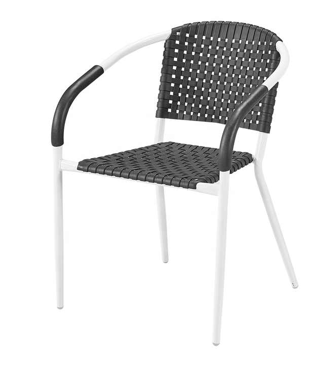Hot Sale Waterpoof Stackable Rattan Plastic Chair  SC-201