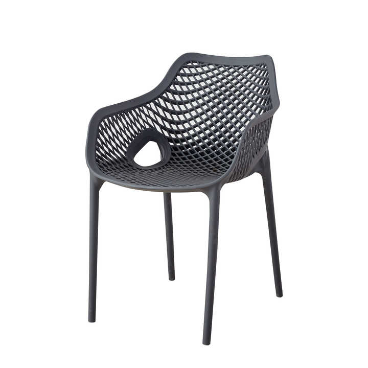 Modern Style Stackable Plastic Chair With Armrest  SC-150