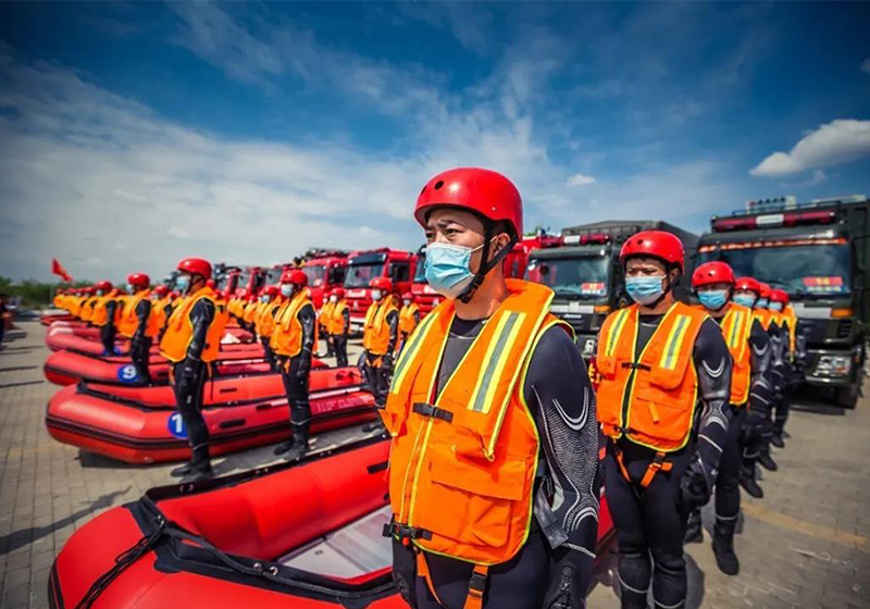 湖北省开展2024年防汛抢险救援综合演练