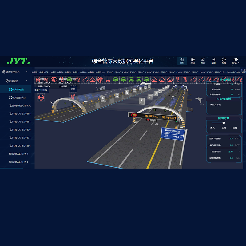 ZT-HJ-S01  隧道在线监测智慧平台