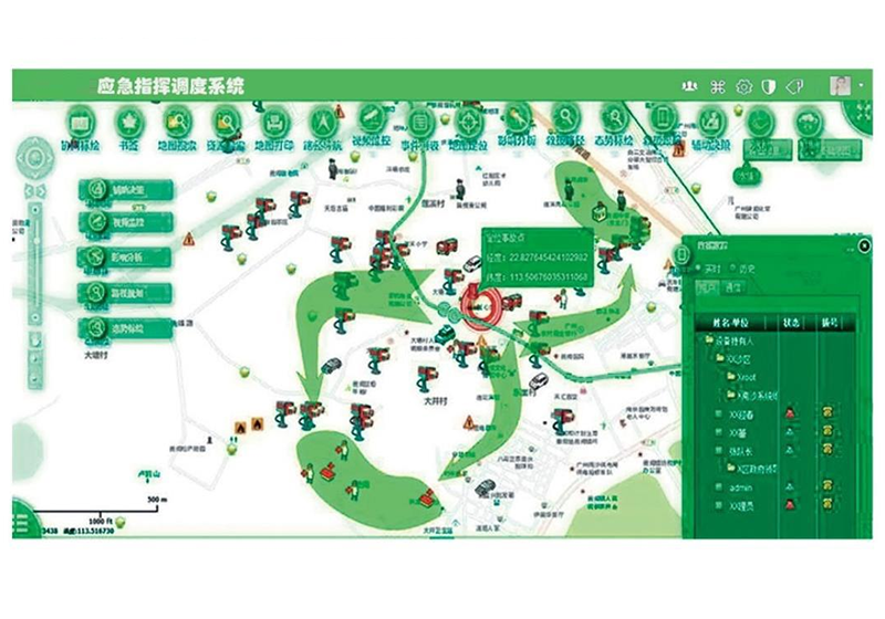林业灾害应急指挥管理系统