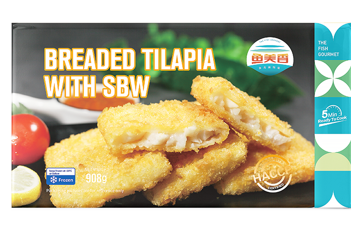 BREADED TILAPIA WITH SBW